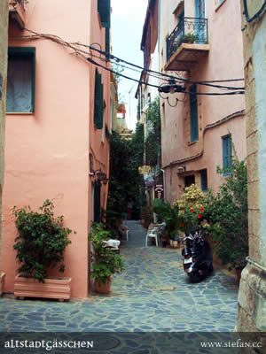 Gässchen in der Altstadt von Chania