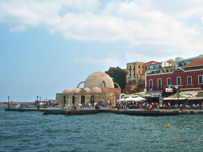 Kioutsouk Hassan Moschee in Chania