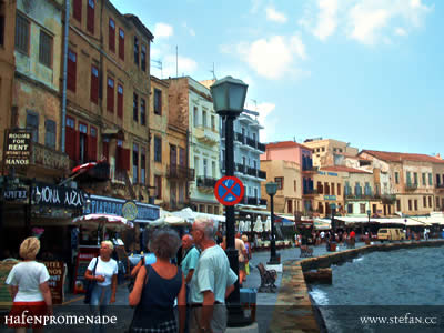 Hafenpromenade von Chania
