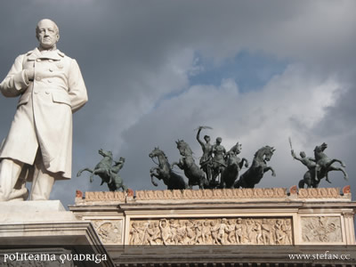 Quadriga am Politeama