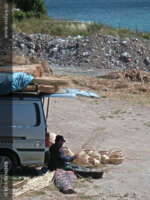 Strohbinder auf Samos